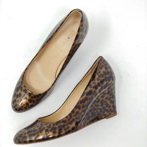 COPY - J. Crew Tortoise Patent Leather Wedges